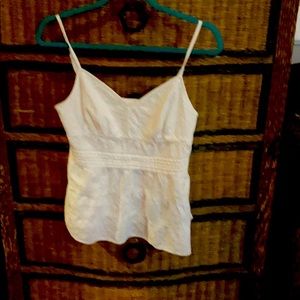 White Lace Tank Top l